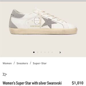 Golden Goose Women's Super-Star Sneakers - White and Gray